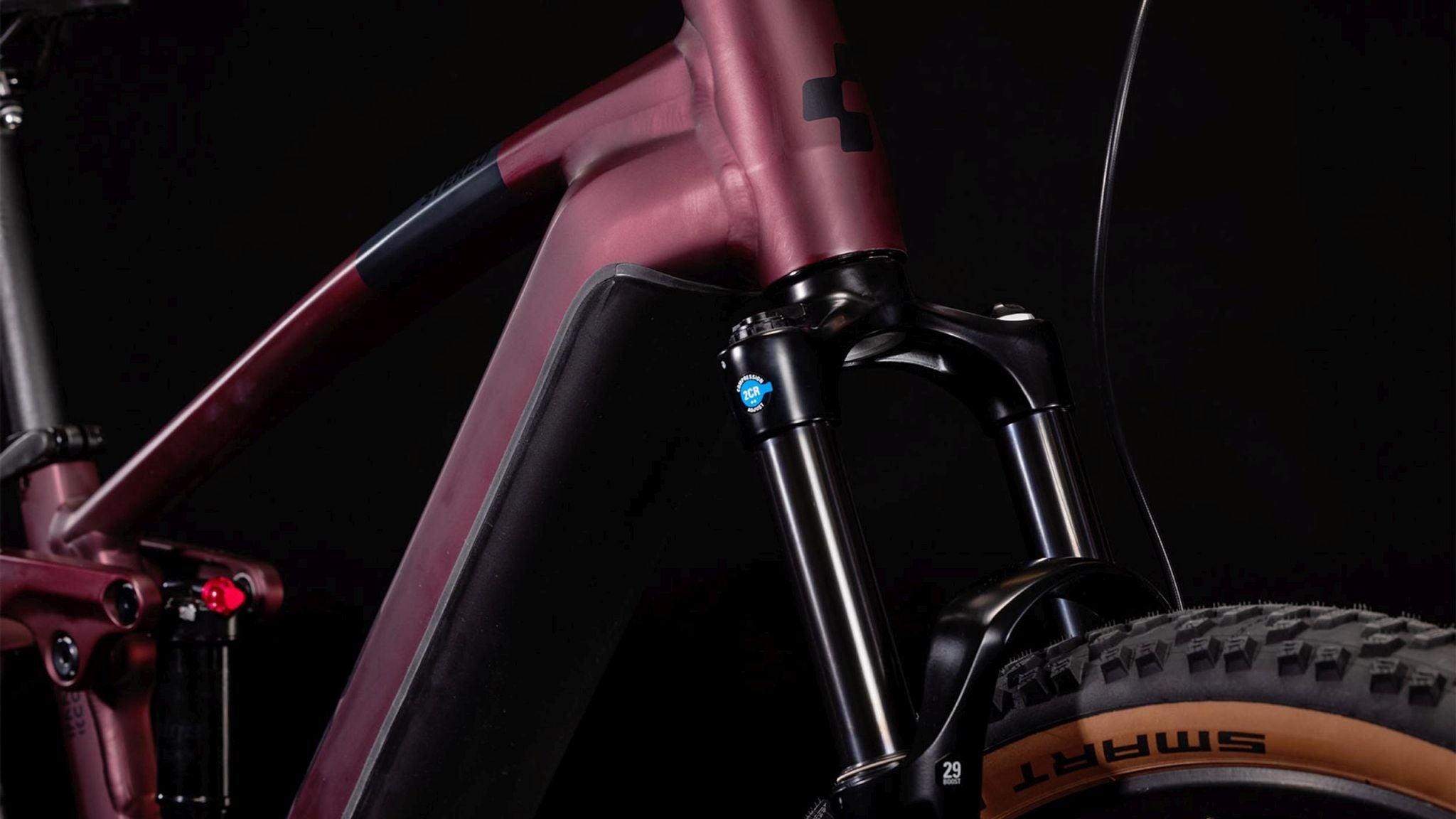 Cube Stereo Hybrid 120 ONE 750 ruby ​​red´n´black 2024