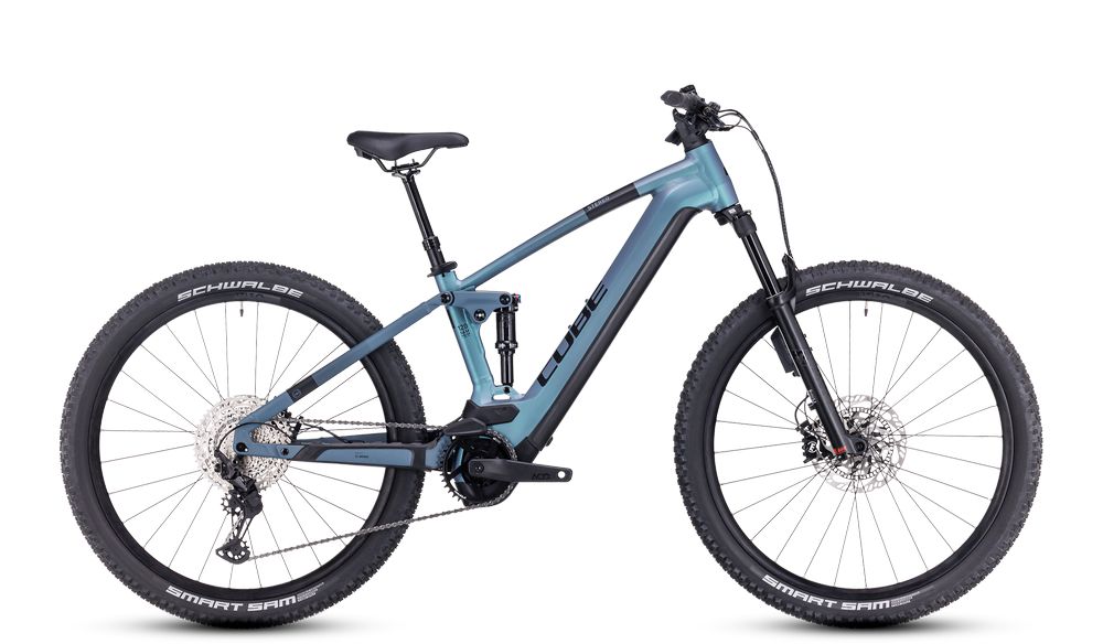 Cube Stereo Hybrid 120 ABS 750 emerald gray´n´blue 2024