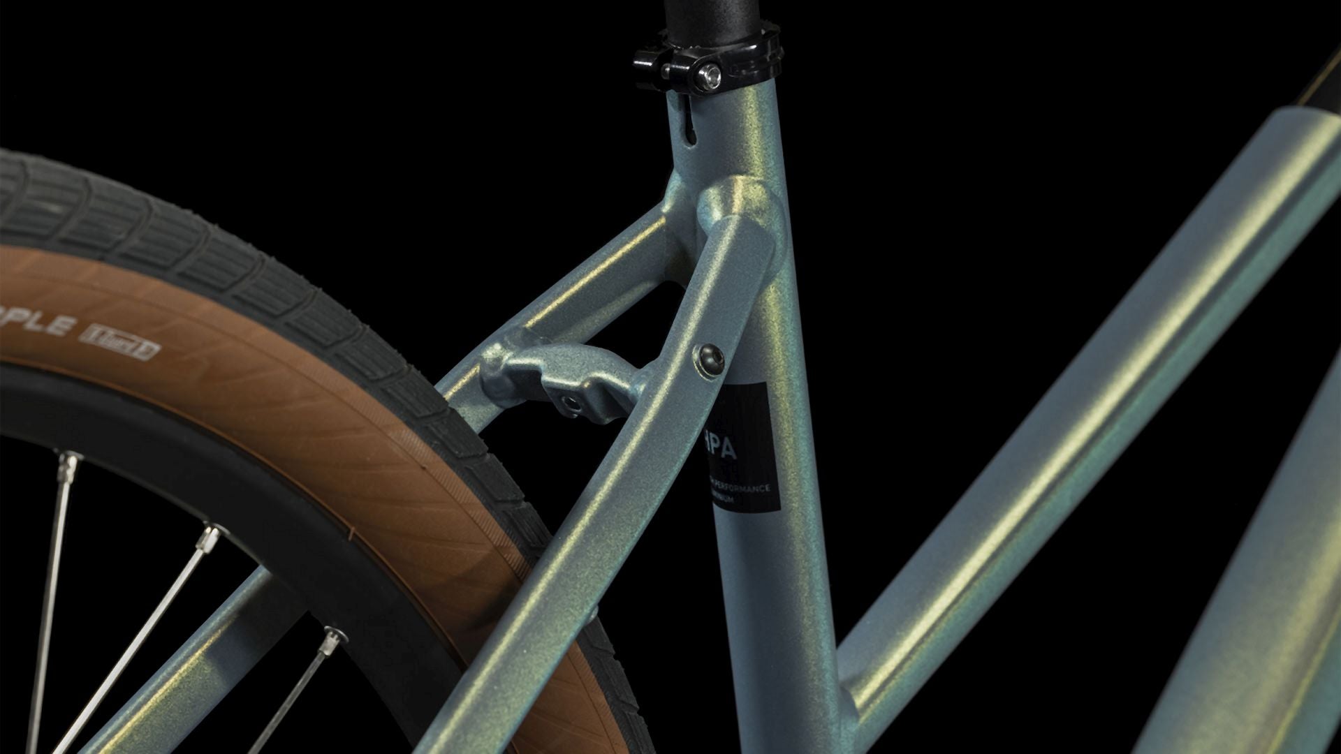 Cube Hyde Pro metalgreen´n´black trapeze 2024