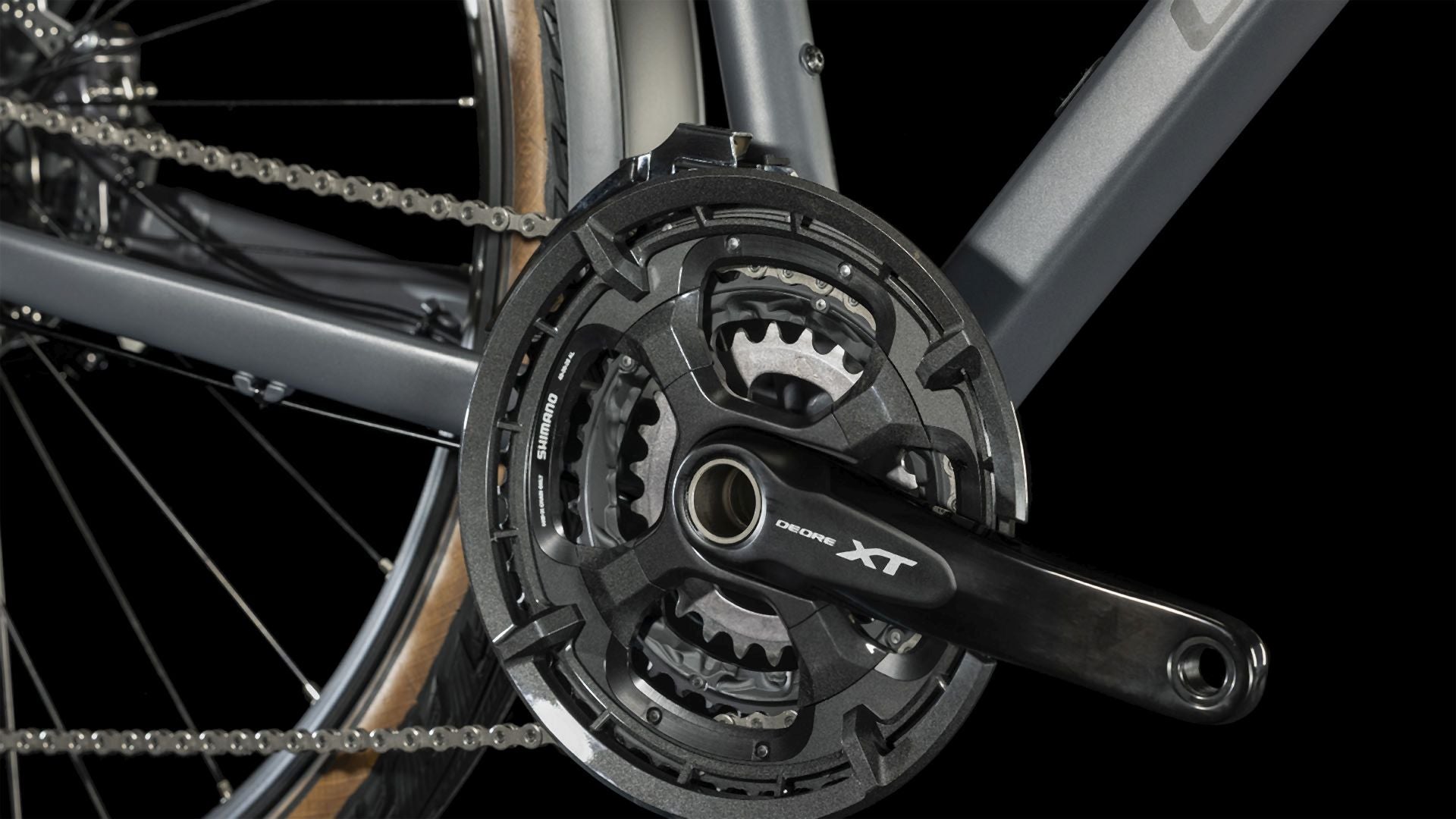 Cube Kathmandu SLX prizmsilver´n´black 2024