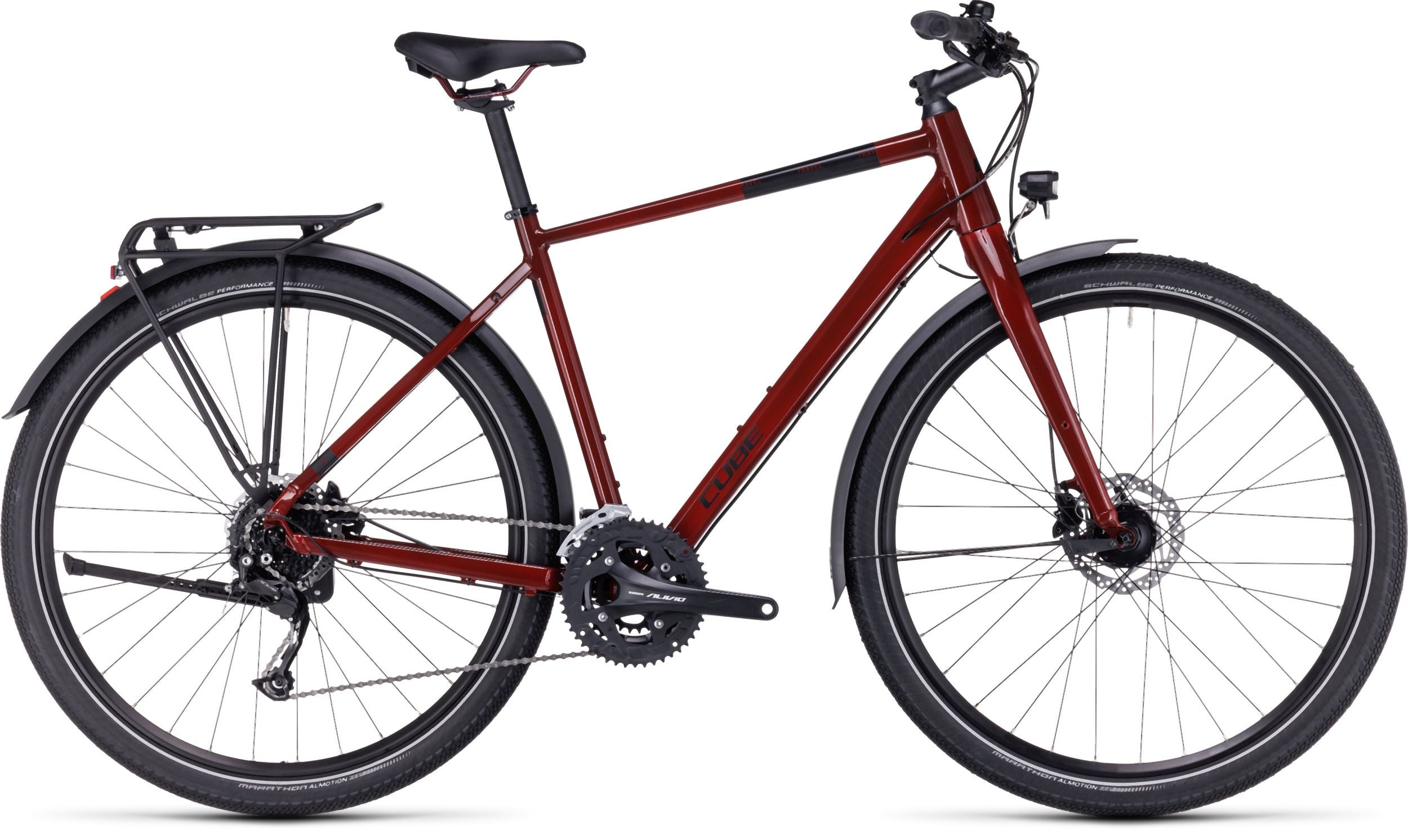 Cube Travel mirror red´n´black 2024