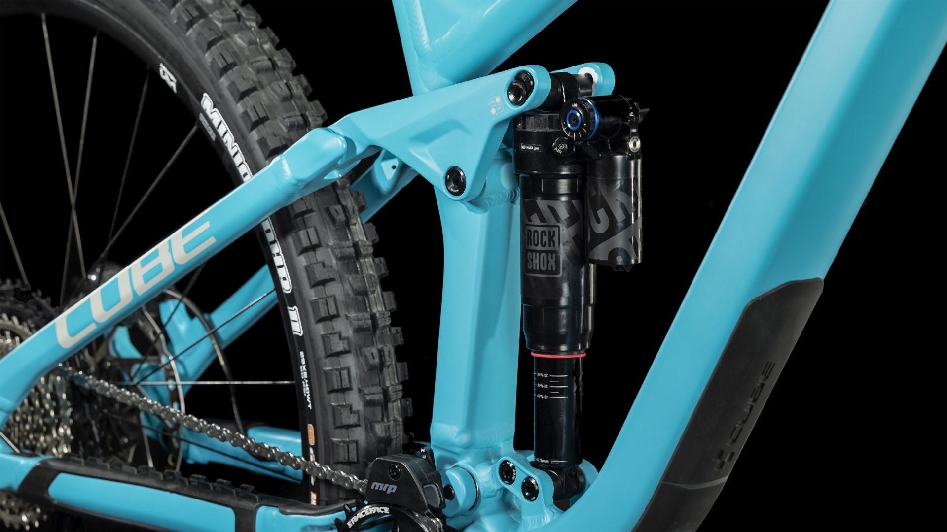Cube Stereo ONE77 Race bondiblue´n´grey 2024
