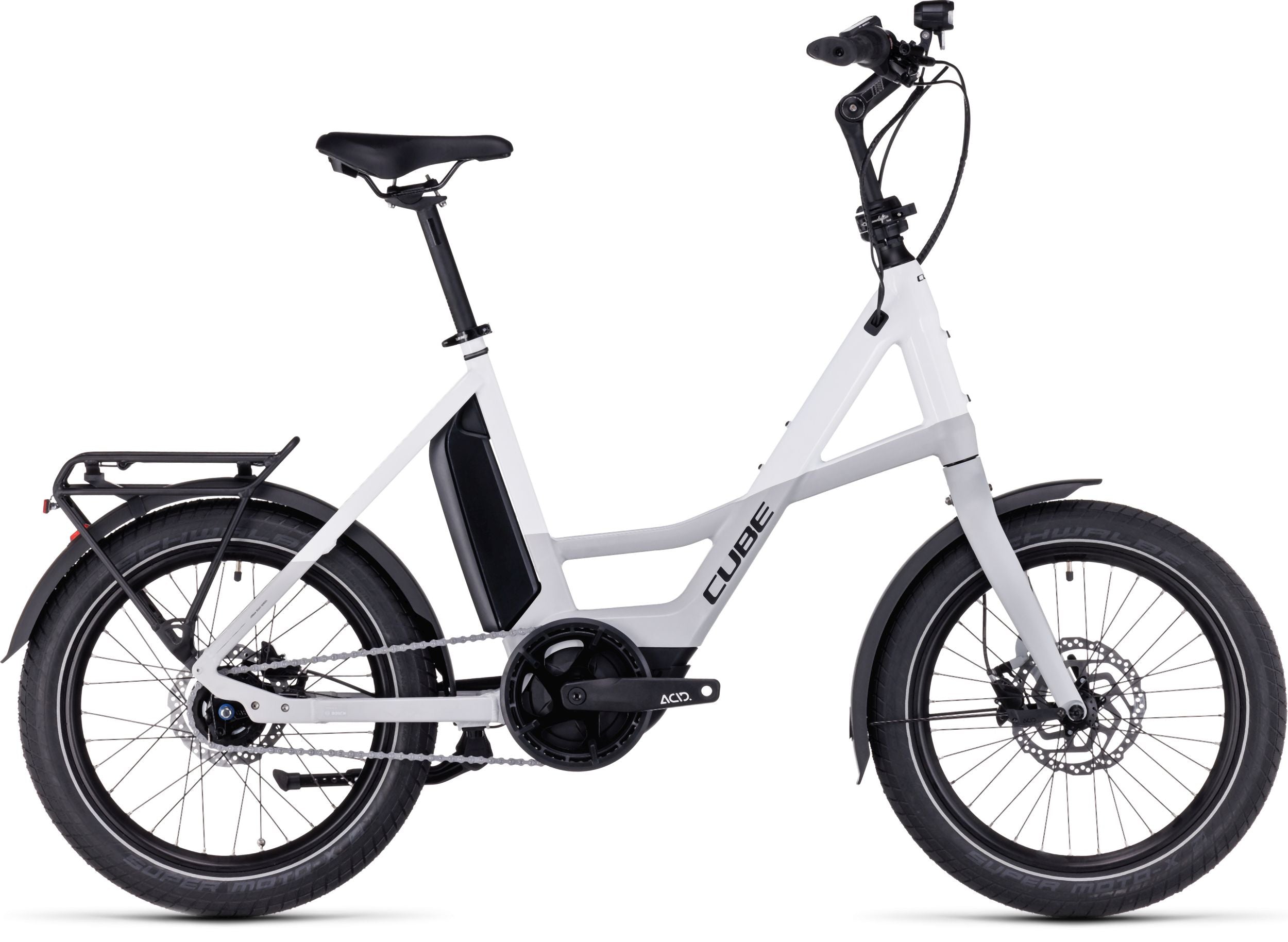 Cube Compact Hybrid 500 grey'n'white 2024