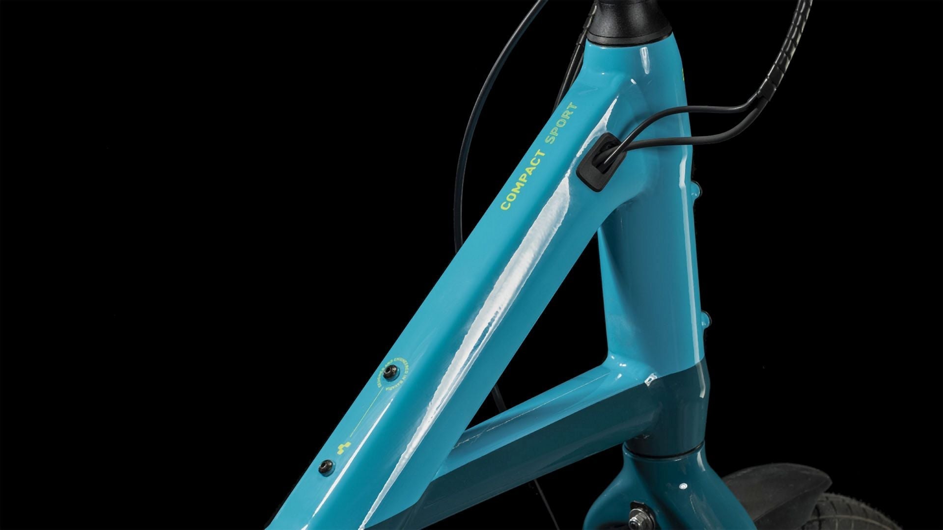 Cube Compact Sport Hybrid 500 blue'n'lime 2024
