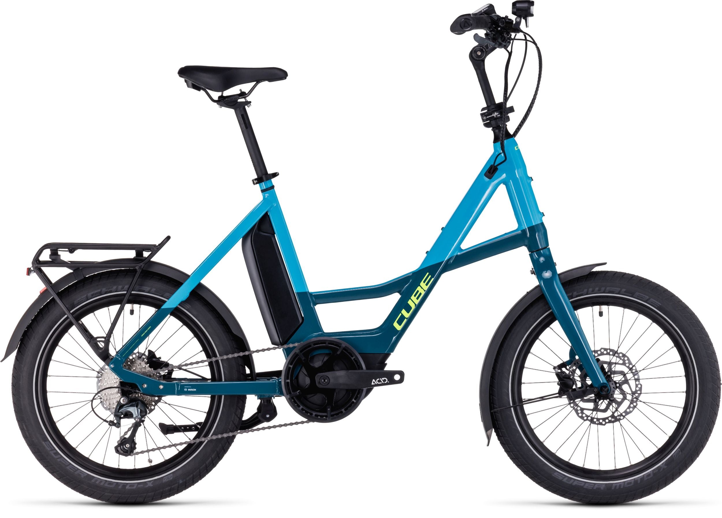 Cube Compact Sport Hybrid 500 blue'n'lime 2024