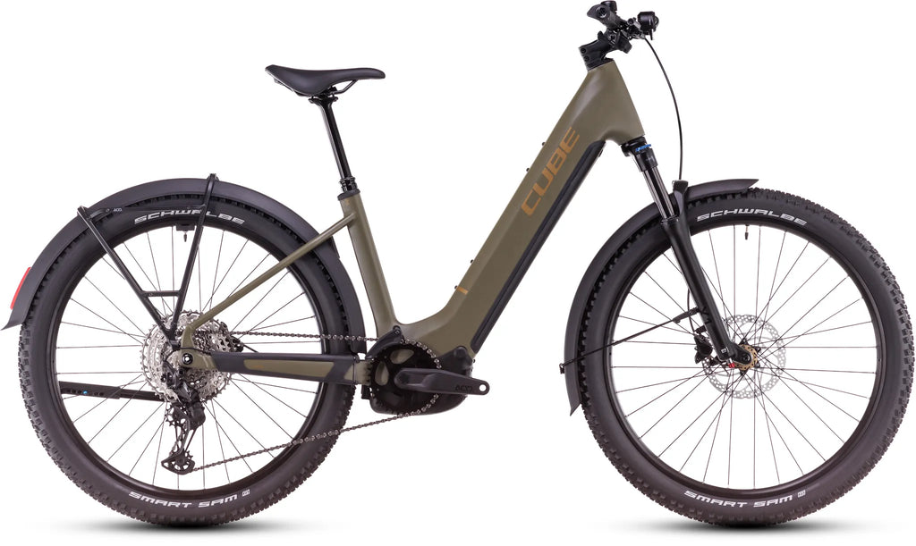 CUBE Reaction Hybrid Pro 600 Allroad olive EE 2025 günstig kaufen