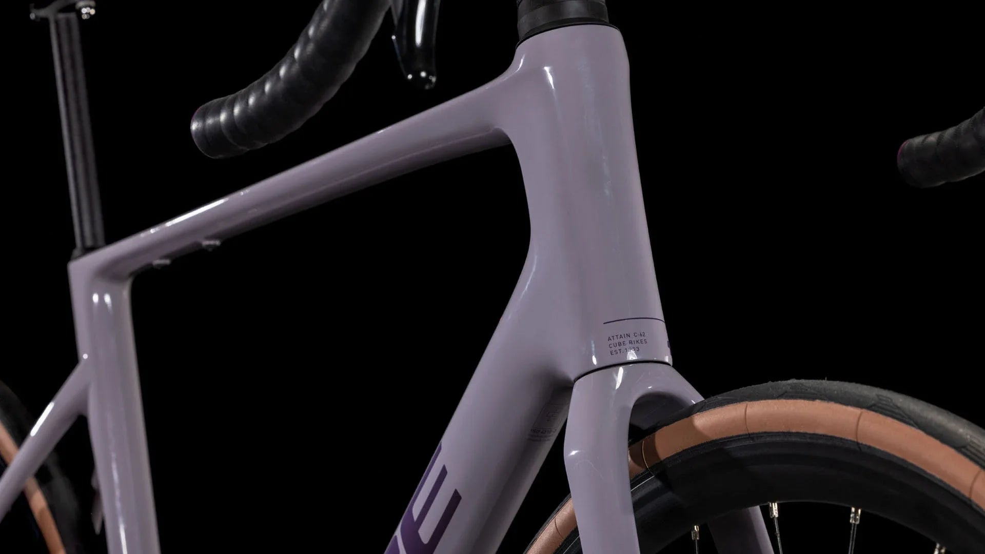 Cube Attain C:62 Race plumgrey'n'brink 2025