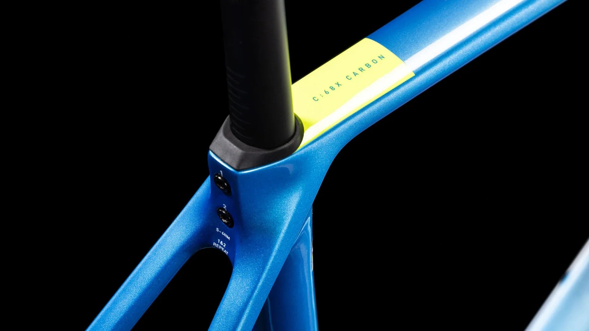Cube Cross Race C:68X TE hydrogenblue´n´carbon 2025