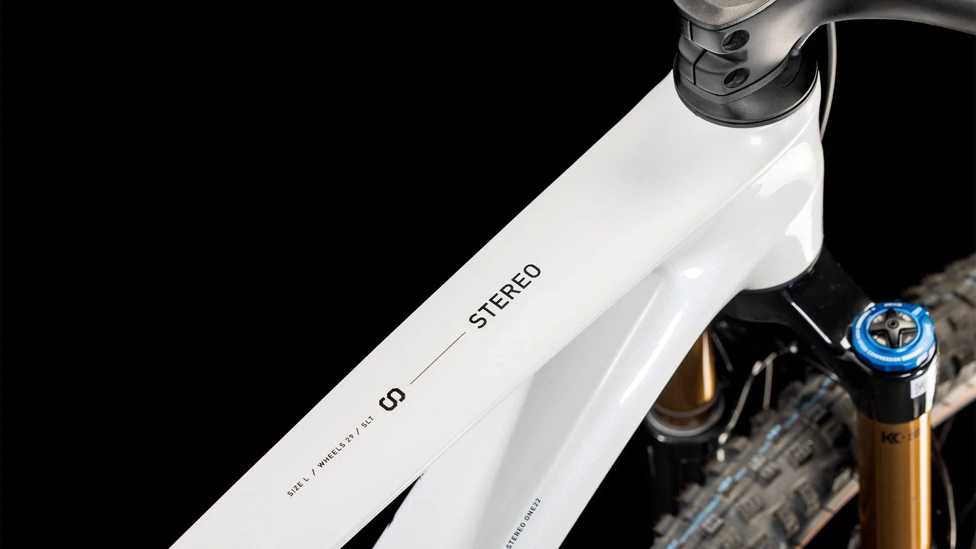 Cube Stereo ONE22 C:62 SLT 29 white´n´black 2025