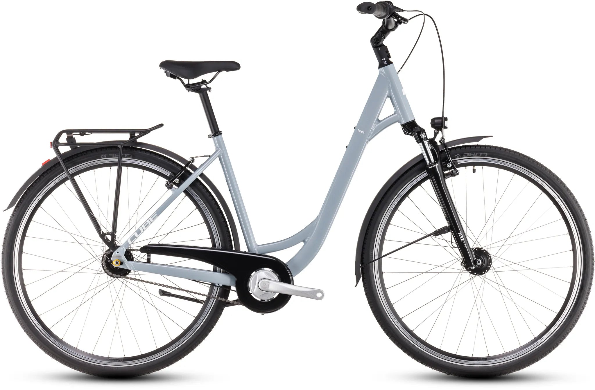 Cube Town ONE polargrey´n´white Tiefeinsteiger 2026