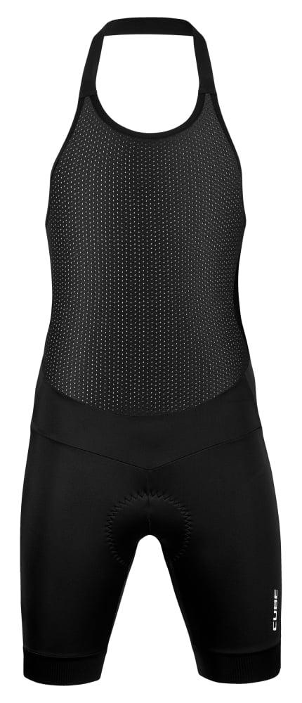Cube BLACKLINE WS Trägerhose kurz - Liquid-Life #Wähle Deine Farbe_Schwarz