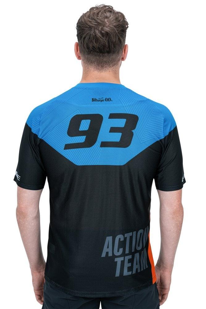 Cube EDGE Rundhalstrikot kurzarm - Liquid-Life #Wähle Deine Farbe_X Actionteam Black´n´blue