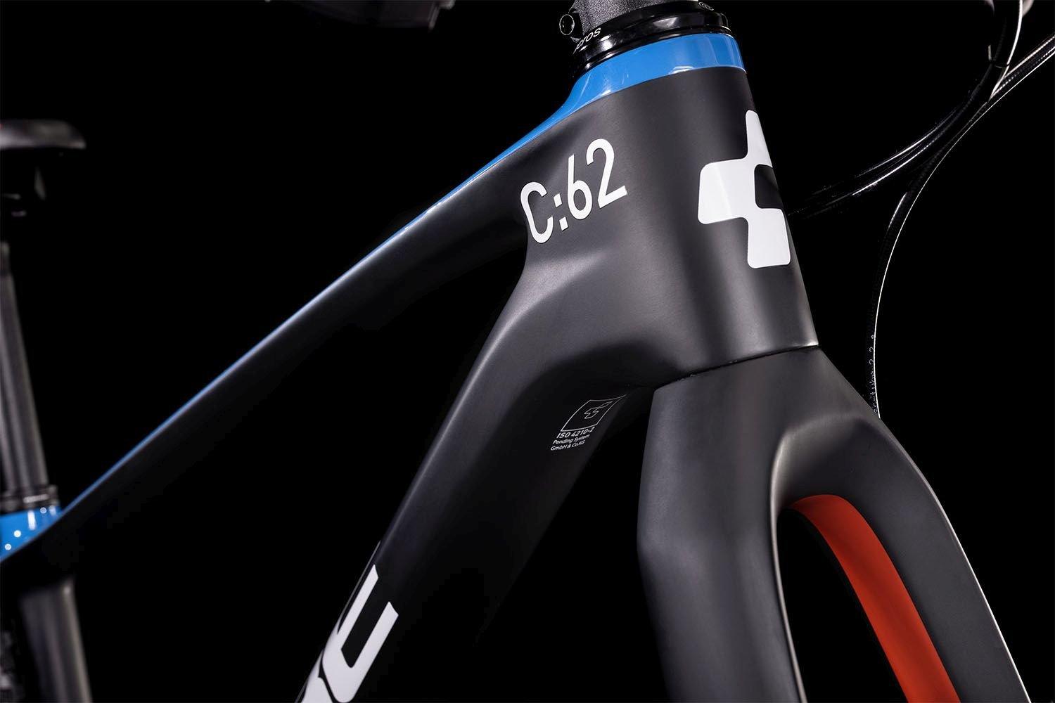 Cube Elite 240 C:62 Pro carbon´n´blue´n´red 24" - Liquid-Life