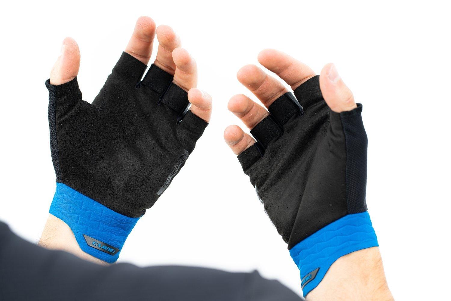 Cube Handschuhe Performance kurzfinger - Liquid-Life #Wähle Deine Farbe_Black´n´Blue
