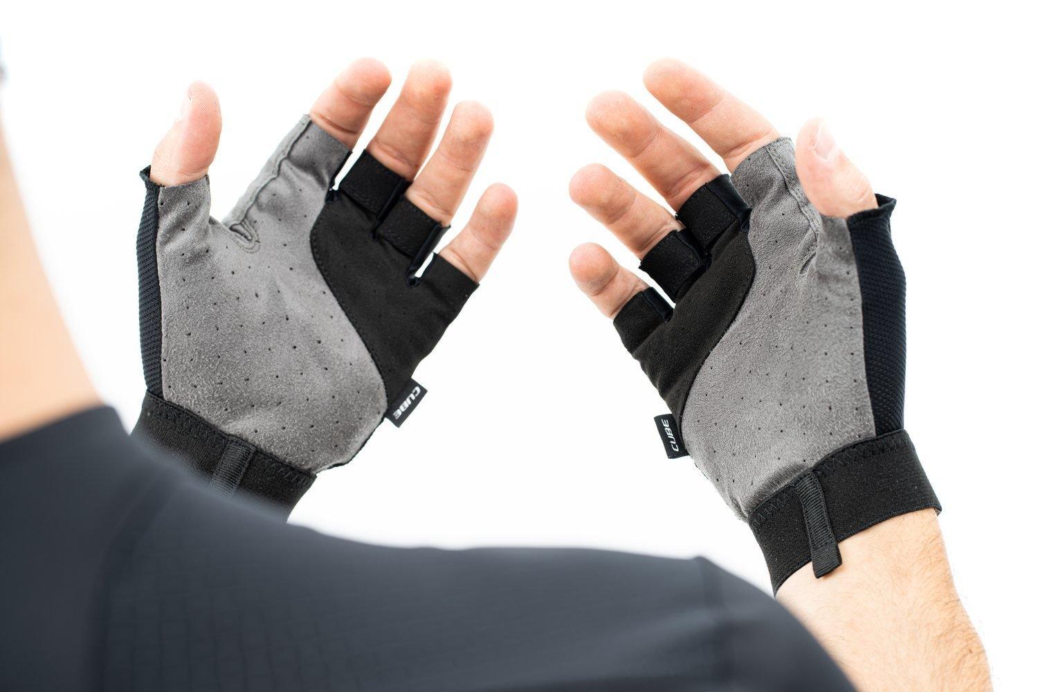 Cube Handschuhe PRO kurzfinger - Liquid-Life #Wähle Deine Farbe_Black