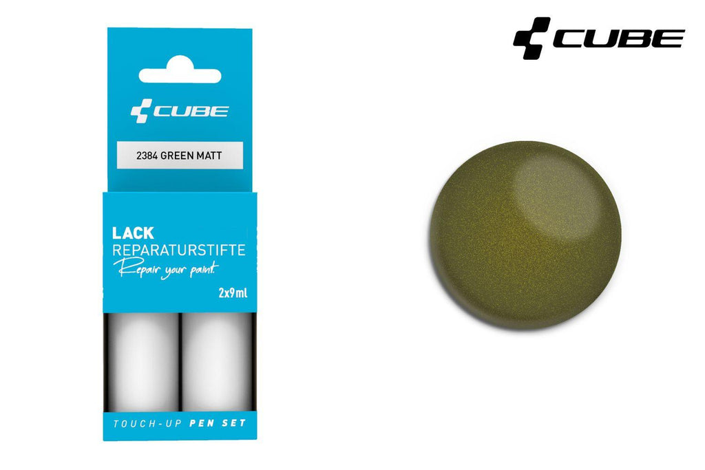 Cube Lackstift Set GREEN matt 2384 - Liquid-Life