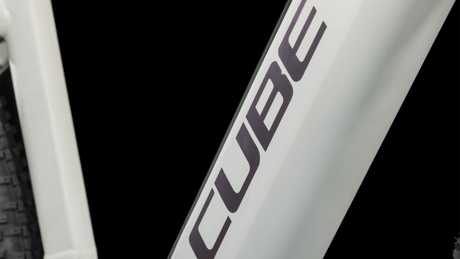 Cube Reaction Hybrid ONE 500 lightgrey´n´rose 2023 Easy Entry - Liquid-Life