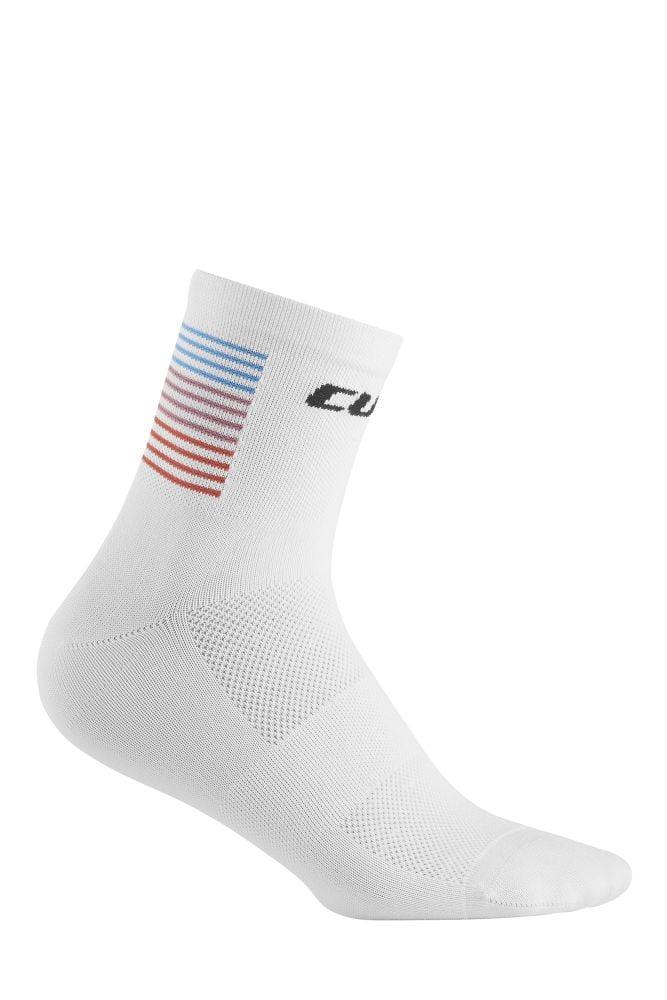 Cube Socke Mid Cut - Liquid-Life #Wähle Deine Farbe_Teamline Weiß