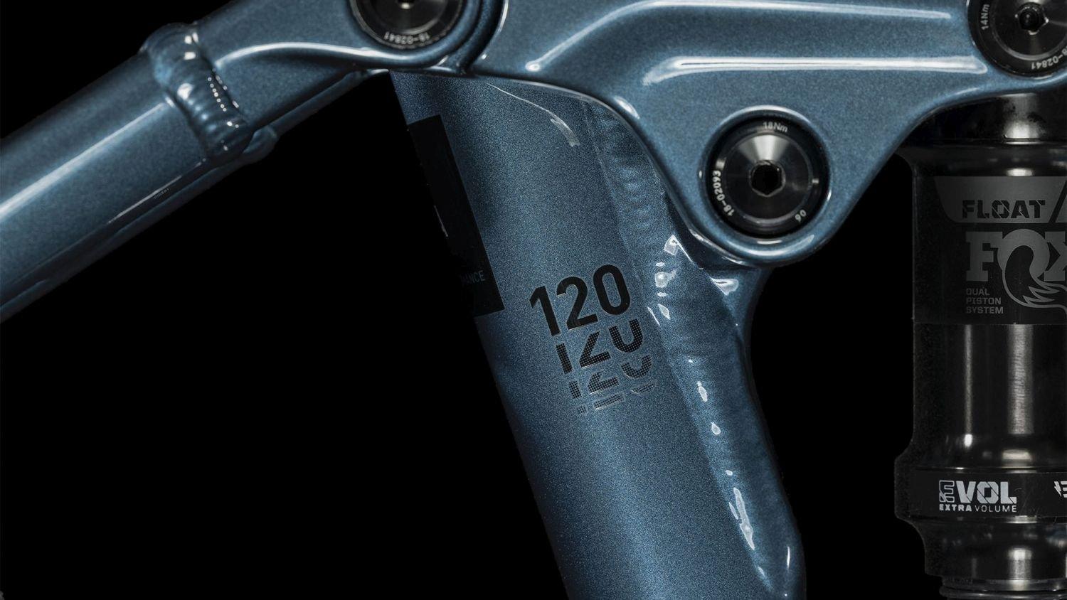 Cube Stereo Hybrid 120 Race 750 petrolblue´n´chrome 2023 - Liquid-Life