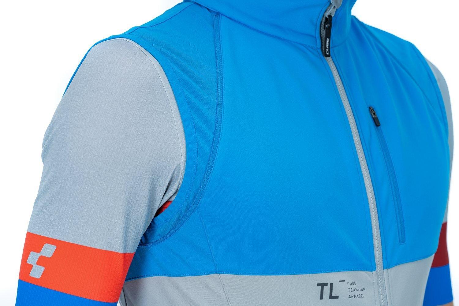 Cube TEAMLINE Multifunktionsjacke - Liquid-Life #Wähle Deine Farbe_Blue´n´Grey