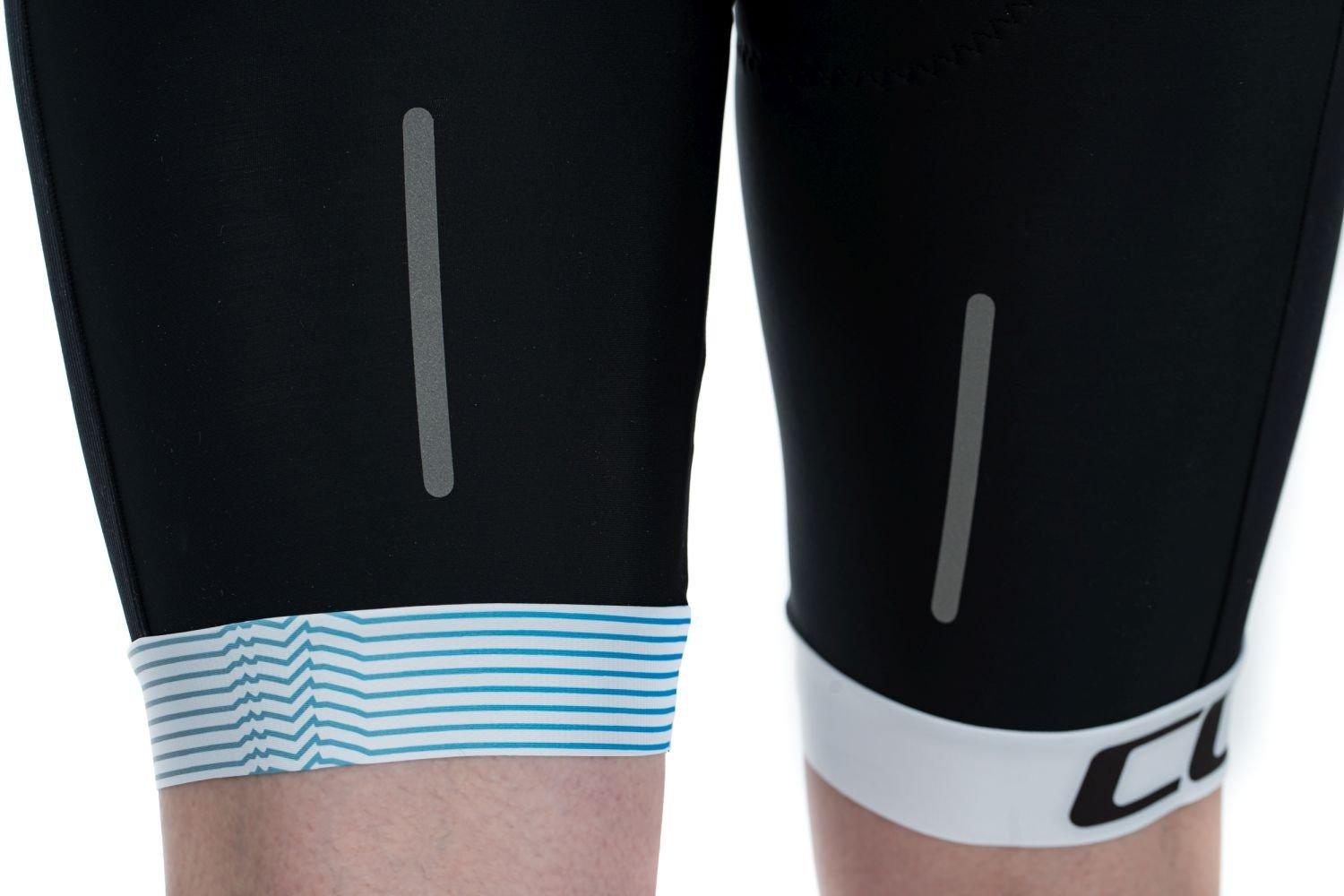 Cube TEAMLINE Trägerhose kurz - Liquid-Life #Wähle Deine Farbe_Schwarz Weiß
