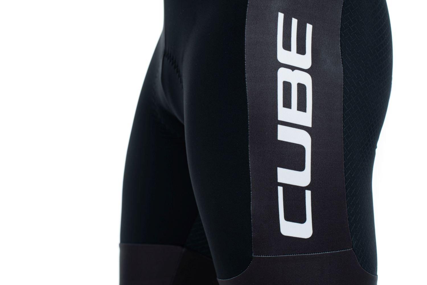 Cube TEAMLINE Trägerhose PRO kurz - Liquid-Life #Wähle Deine Farbe_Schwarz Weiß
