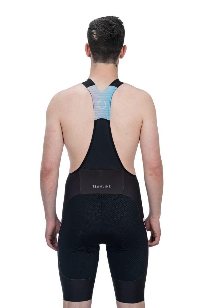 Cube TEAMLINE Trägerhose PRO kurz - Liquid-Life #Wähle Deine Farbe_Schwarz Weiß