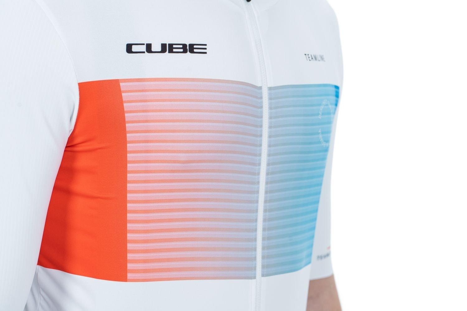Cube TEAMLINE Trikot kurzarm - Liquid-Life #Wähle Deine Farbe_Weiß Blau Rot