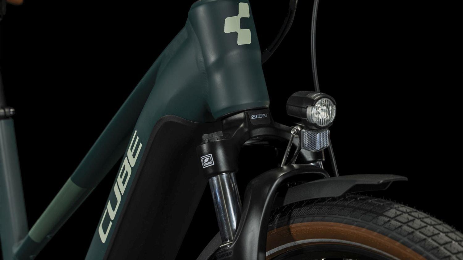 Cube Touring Hybrid ONE 500 darkgreen´n´green 2023 Trapeze - Liquid-Life