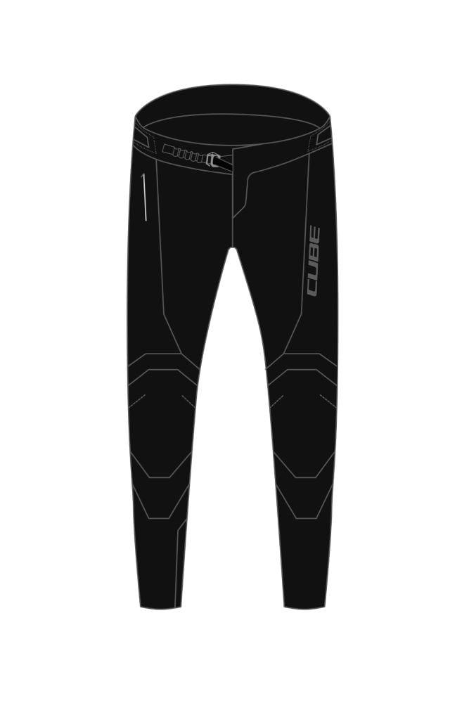 Cube VERTEX Pants DH - Liquid-Life #Wähle Deine Farbe_Schwarz