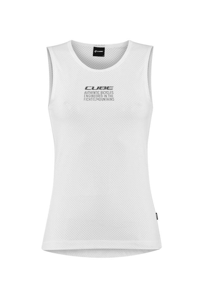 Cube WS Funktionsunterhemd Race be Cool ärmellos - Liquid-Life #Wähle Deine Farbe_Weiß